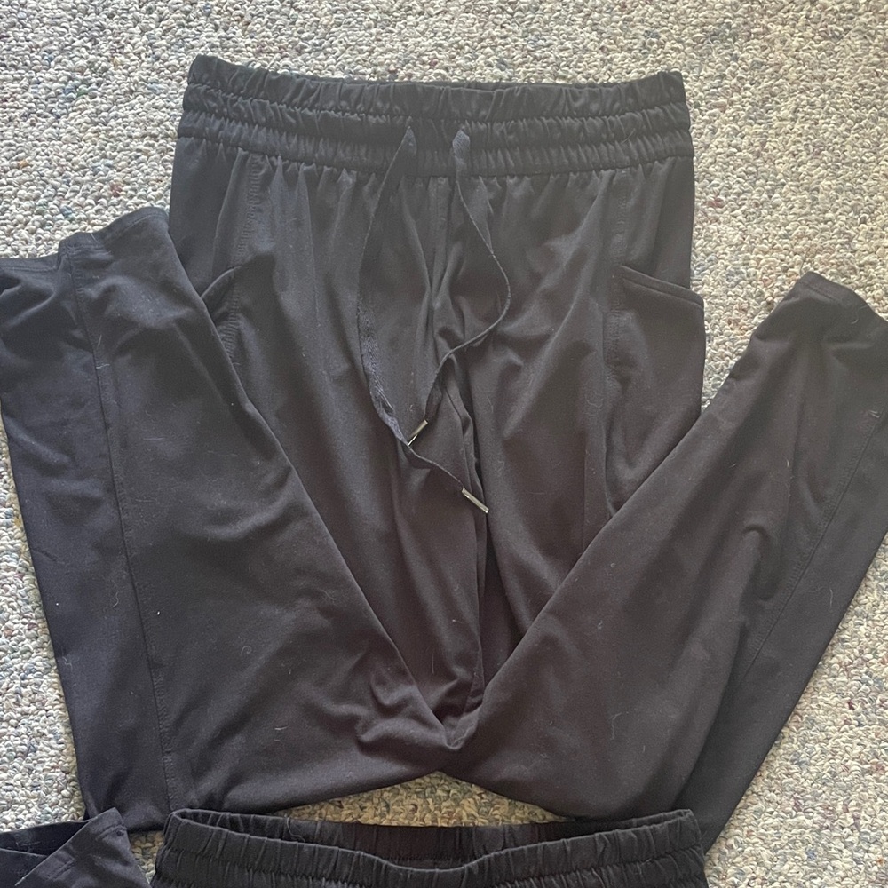 2 pair Kyodan black joggers.